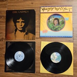 Lot of 2: Rock Vinyl Eric Carmen Arista Promo / Gary Wright The Light Of Smiles